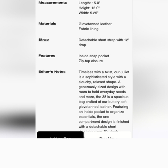 BNWT COACH JULIET 38 - Picture 6 of 8